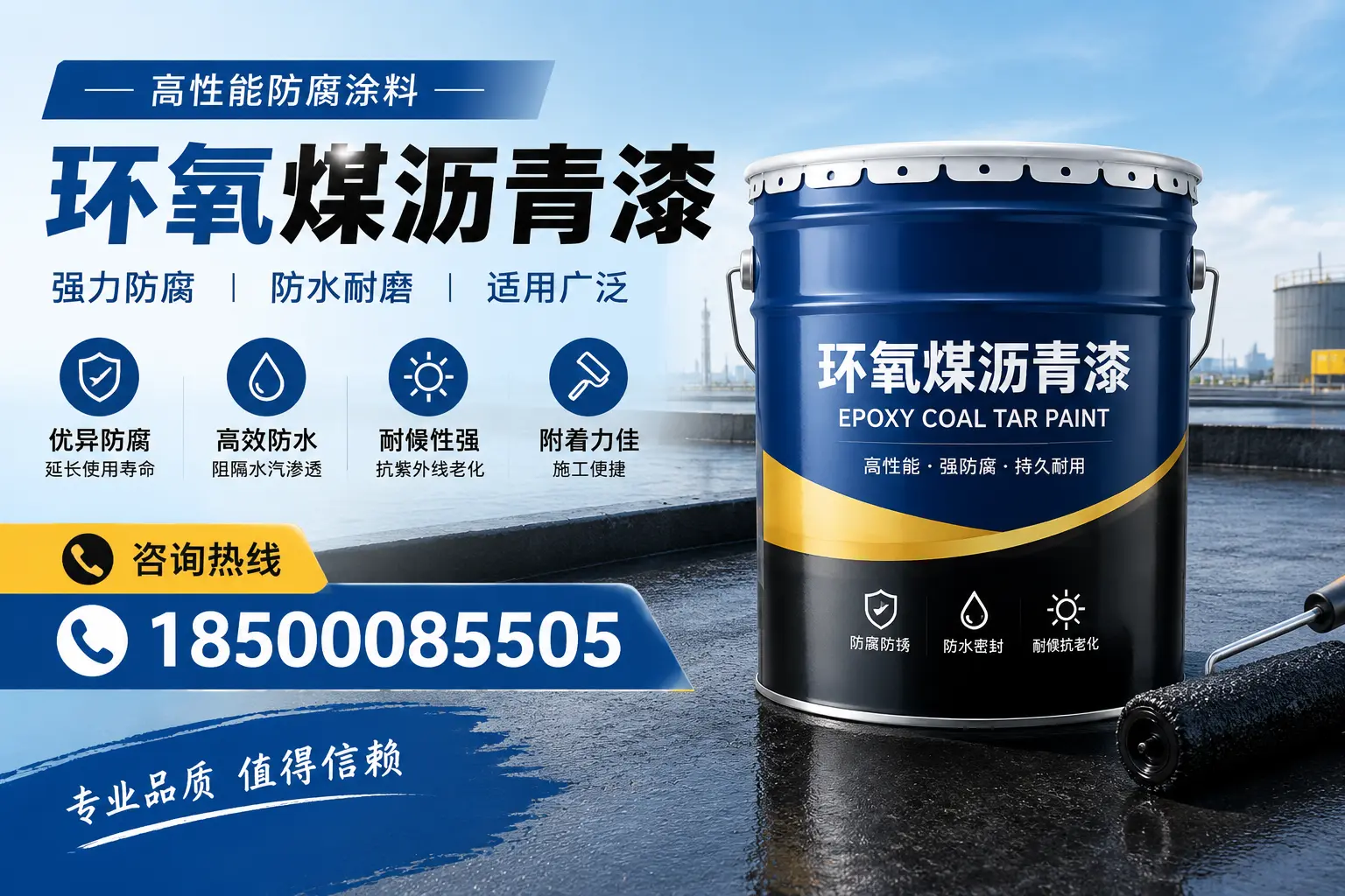 环氧煤沥青漆的主要成分与功能，宁江用户深度了解